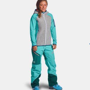 ORTOVOX - FLEECE PLUS CLASSIC KNIT HOODY W - SIZE MEDIUM